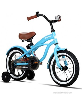 JOYSTAR 12" 14" 16" Kids Cruiser Bike with Training Wheels for Ages 2-7 Years Old Girls & Boys Toddler Kids Children Bicycles