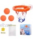 afontoto Baby Bath Toy Basketball Hoop & Balls Set for Toddler Kids Fun Games Gifts in Bathroom Birthday Gifts Boys Girls Toys