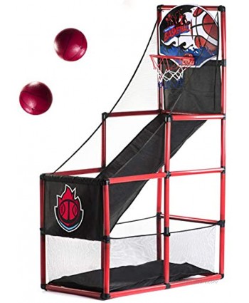 Arcade Basketball Hoop Game by BestKidBall – Basement Toys – Basketball Hoop for Kids – Basketball Game with Hoop Training System – Kids Indoor Sports Toys – Fun and Entertaining