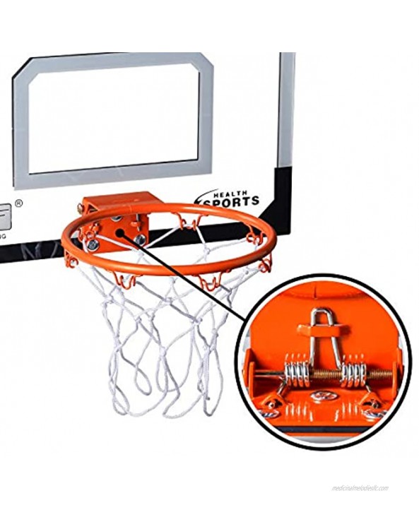 Chengxing Indoor Mini Basketball Hoop for Kids Toddler Basketball All Accessories with 3 Balls Basketball Toys with Balls Gifts for Boys