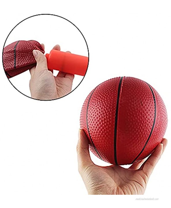 deAO Basketball Hoop Game with Ball Pump and Two Basketballs Great Indoor Outdoor Fun