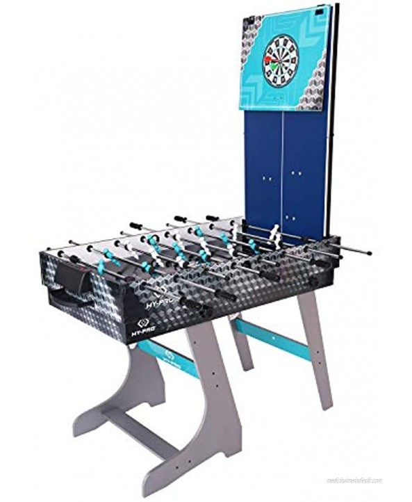 Hy-Pro 4' 8 in 1 Folding Game Combo Table