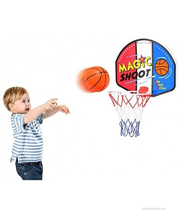 Liberty Imports Magic Shot Mini Basketball Hoop Set with Ball and Pump Single
