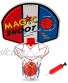 Liberty Imports Magic Shot Mini Basketball Hoop Set with Ball and Pump Single