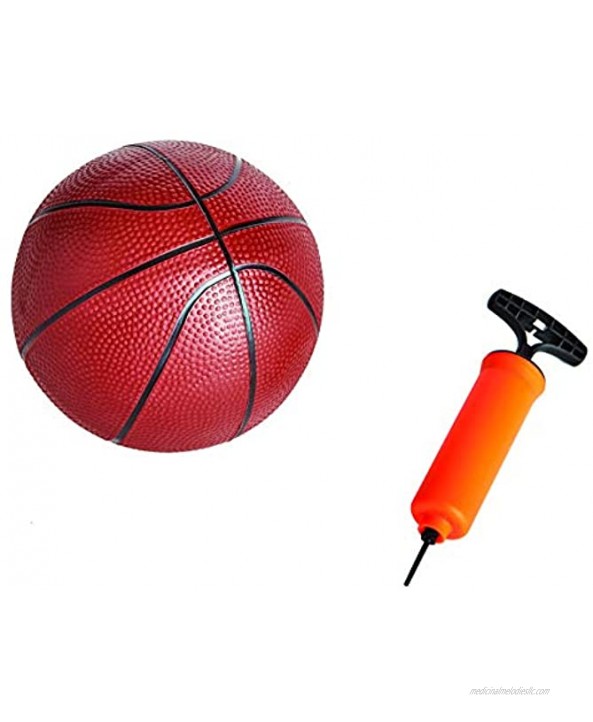 Stats Adjustable Portable Basketball Set w Ball Multi AD19834