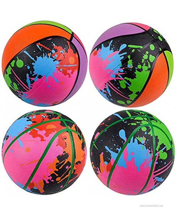 The Dreidel Company Basketball Splash Paint Deisgn Sports Lovers Outdoor Fun Birthday Parties Events & Gatherings Party Favors 9.5 Basketball