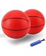 TNELTUEB Pool Basketball Replacement 8.5 Inch Mini Pool Basketballs Ball Hoop Indoor Outdoor Toy  Fits All Standard Swimming Pool Basketball Hoop Pool Game Toy Water Games 2 Balls 1 Premium Pump