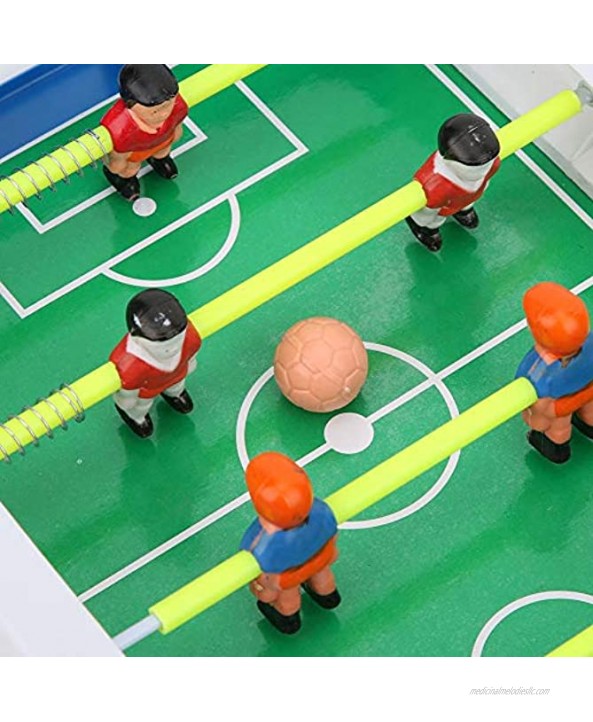 01 Desk Soccer Toy Children Table Football Toy Table Durable Children Desk Interactive Toy Portable Eco-Friendly for Children for Friends Party Home Droom