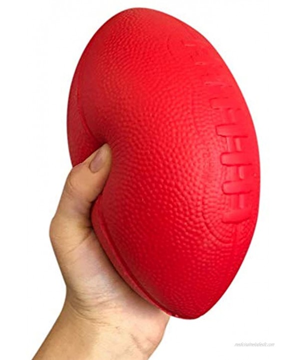 ArtCreativity Foam Footballs for Kids Set of 3 Colorful Foam Sports Footballs for Outdoors Practice Training Beginners Pool Beach Picnic Camping Fun Sports Party Favors for Boys and Girls