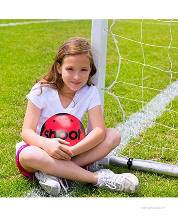 BTSRPU Football Sports Play Ball Toy PVC Shooting Football Football Toy Inflatable Ball Toy Eye-catching Durable Water Toy.red