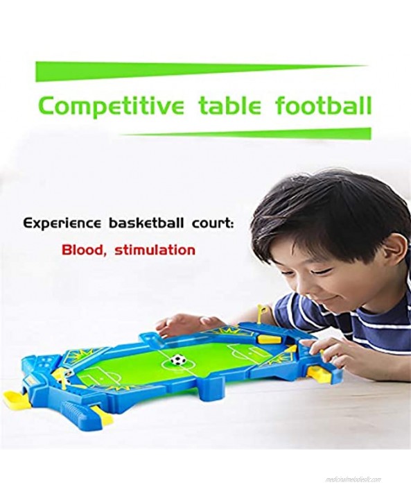 DIANXIN Mini Table Football Children's Sports Football Games Desktop Portable Sports Football Competitive Games Table Football Children's Educational Toys