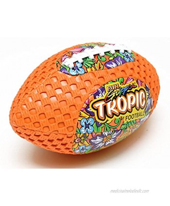 fun gripper Grip Zone 8.5 Tropic Design Football Orange by: Saturnian I
