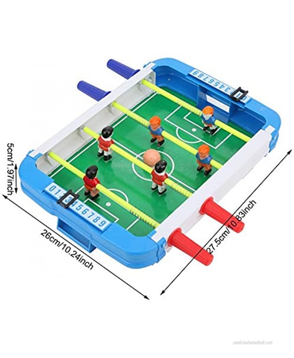 LZKW Table Football Toy Children Desk Interactive Toy Table Portable Desk Soccer Toy Eco-Friendly ABS Droom Home for Friends Party for Children