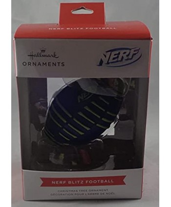 Nerf Blitz Football Ornament Made by Hallmark in 2021