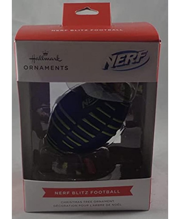 Nerf Blitz Football Ornament Made by Hallmark in 2021