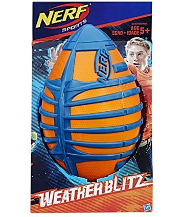 NERF Sports Weather Blitz Football Toy Orange