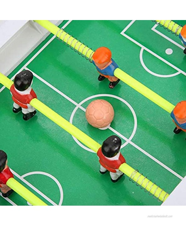 Qqmora Table Football Toy Desk Soccer Toy Puzzle,for Friends Party 10.24x10.83x1.97inch