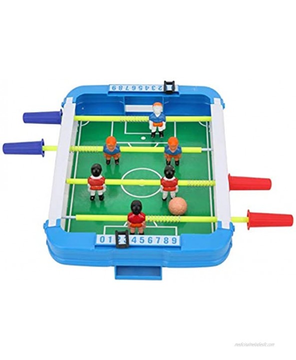 Qqmora Table Football Toy Desk Soccer Toy Puzzle,for Friends Party 10.24x10.83x1.97inch