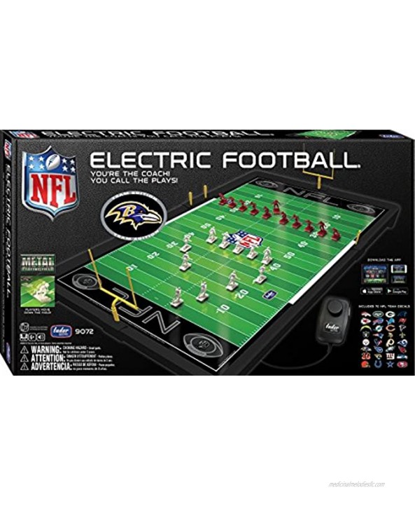 Tudor Games Baltimore Ravens NFL Electric Football Game Multicolor 25.5 x 14.5 x 2