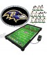 Tudor Games Baltimore Ravens NFL Electric Football Game Multicolor 25.5 x 14.5 x 2"