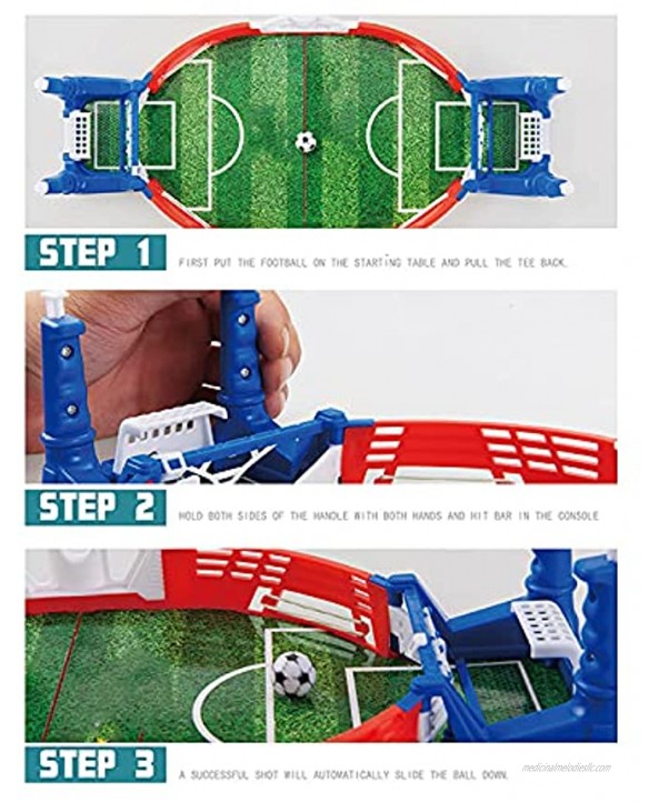 Wanjia Mini Table Top Football Field with Balls Children Educational Toys Home Match Toy for Kids Ideal Gift