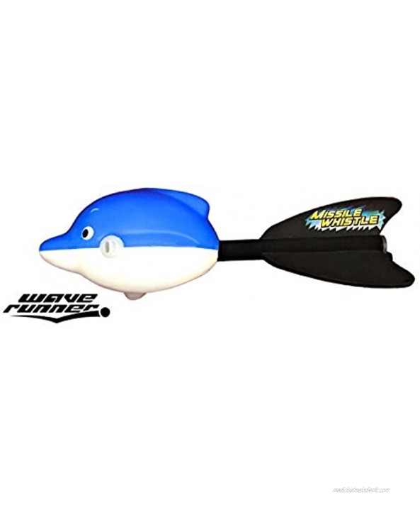 Wave Runner Shark Whistler Football with Tail Now with Vortex Technology. Great for Playground Backyard Catch & Throw or for Gifts red Red Dolphin Missile