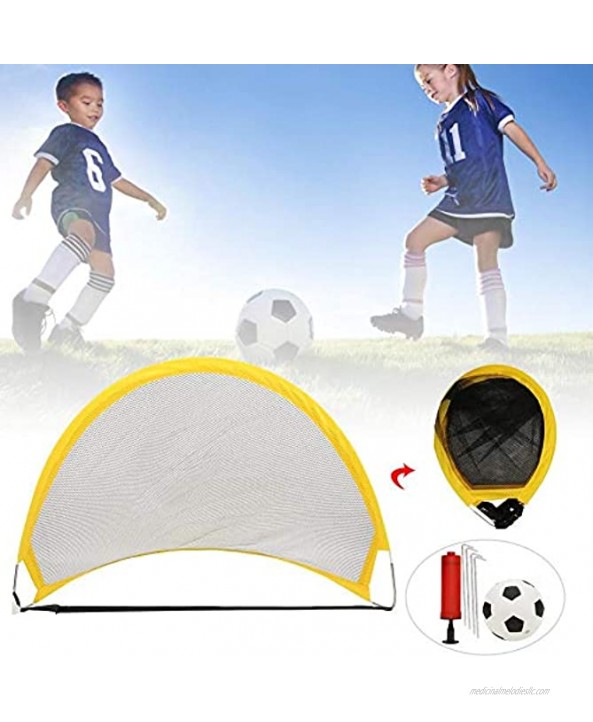 Xinde 68cm Sturdy Folding Football Gate Toy Easy to Carry Children Football Gate Toy for Outdoor Indoor