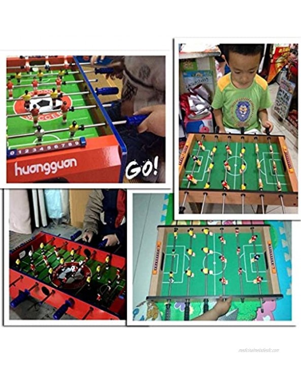 YAOMIN Table Soccer Table Football Home Desktop 6 Seater Football Table Toys Birthday Gifts Toys Size : 82x41.5x20cm