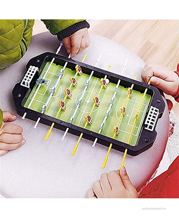 YQCX Football Table Games Children's Toys Table Top Mini Football Football Toys on Hand Superb Gift Foldable
