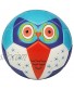 6inch Forest Animal Soft Foam Soccer No Air Indoor Outdoor Soccer Ball for Children Light Weight 120G for Kids Playing owl