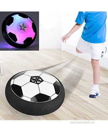 AnrayDiroct Hover Soccer Ball with Colorful LED Lights with a Soft & Safe Foam Bumper,Disk Football Kids Toy for Indoor or Outdoor use,Best Gift for Boys and Girls