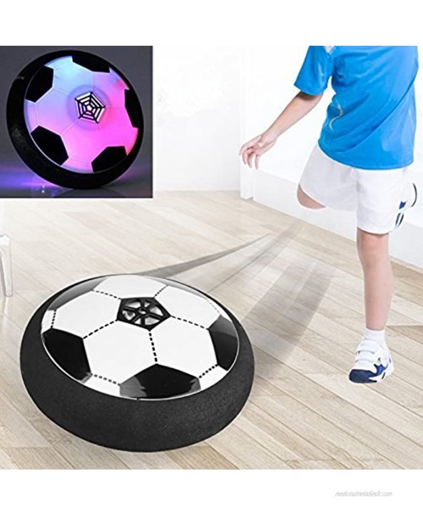 AnrayDiroct Hover Soccer Ball with Colorful LED Lights with a Soft & Safe Foam Bumper,Disk Football Kids Toy for Indoor or Outdoor use,Best Gift for Boys and Girls