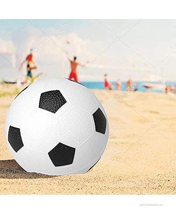 Anzmtosn 7 INCH Rubber Footballs 18CM Mini Soccer Balls Kick Balls Sports Ball Outdoor Activity Game for Kids Dodgeballs Playground Balls for Boys Girls Beach Pool Balls for Kids Adults 3PCS