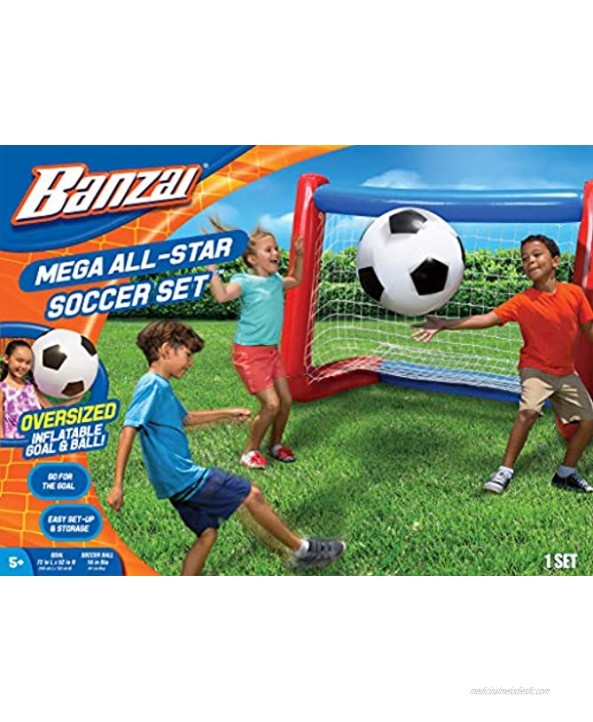 BANZAI Mega All-Star Soccer Set