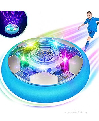 Blasland Hover Soccer Ball Kids Toys Rechargeable Air Soccer New Floating Soccer with Led Starlights Foam Bumpers to Protect Furniture Indoor Hover Ball Best Football Toy Gift for Boys & Girls