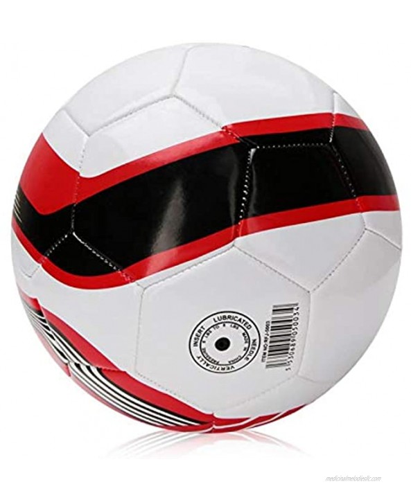 DAUERHAFT Training Soccer Size 5 Wear Resistant Football Durable Soccer PU for Outdoor Sports