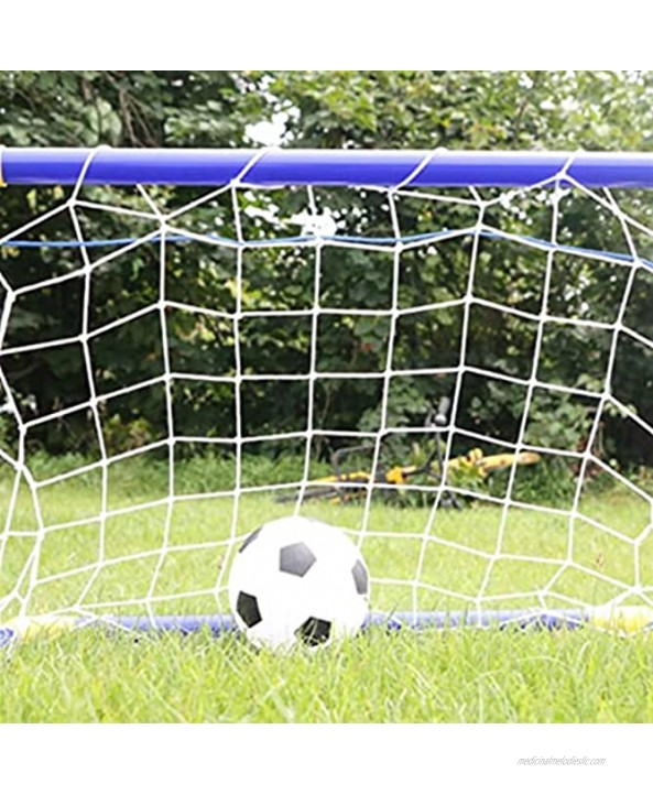 HSFDC Football Mini Toy Football Goal Toy Set Kids Soccer Goal Pool Set for Toddler Boys and Girls 3 Kids Ball Toy Easy to use Color : A