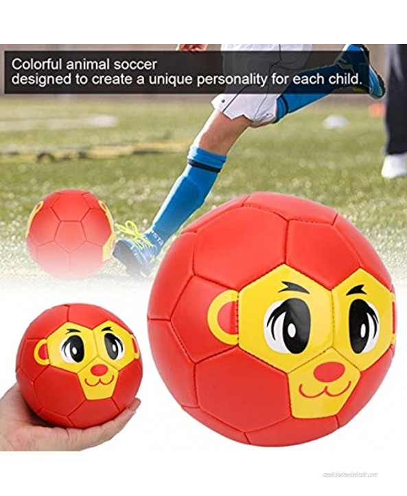 Jazar Sports Ball Kids Soccer Ball Soccer Toy PVC Solf Lightweight for Outdoor Toys Gifts for Kids for Children for Toddlers