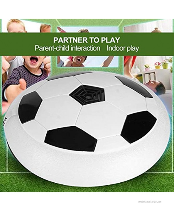 Kids Toys Air Power Soccer Ball Games Indoor Hover Football With Soft Foam Bumpers And LED Lights Children Gadget Gifts