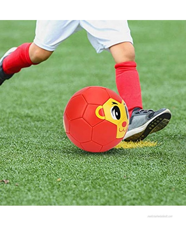 Liyeehao Kids Soccer Ball Cartoon Ball Toy Gift Soccer Toy Children Soccer for Outdoor Toys Gifts