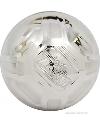Metaltek Ball Silver is a Toy Ball for Boys and Girls 4 Years and up Great for Indoor and Outdoor Play. This 4 inches Ball has a Metallic Look but Actually Soft Bounce Safe and Look Great