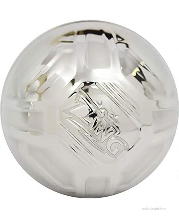 Metaltek Ball Silver is a Toy Ball for Boys and Girls 4 Years and up Great for Indoor and Outdoor Play. This 4 inches Ball has a Metallic Look but Actually Soft Bounce Safe and Look Great