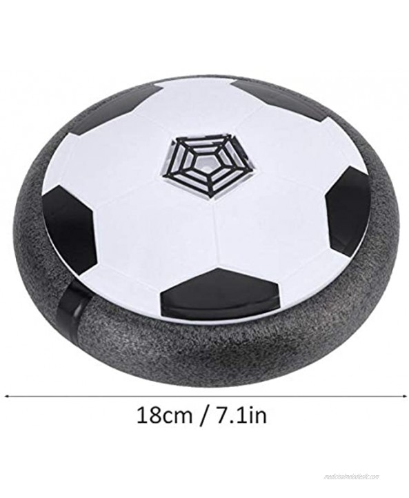 Soccer Toy Suspended Soccer Toy Electric Colorful Flash Indoor Air Cushion Football 18cm with Music