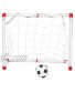xiji Plastic Rounded Edge Soccer Goal Set Easily Assembled Children Football Game for Kids Above 18 Months Children Boys Girls