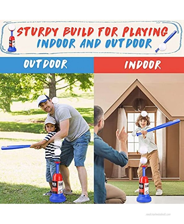 Andifany Toddler Toys Set Kids Toys Baseball Tee Set Outdoor Toys for Toddler Boy Toys with Toddler T Set with