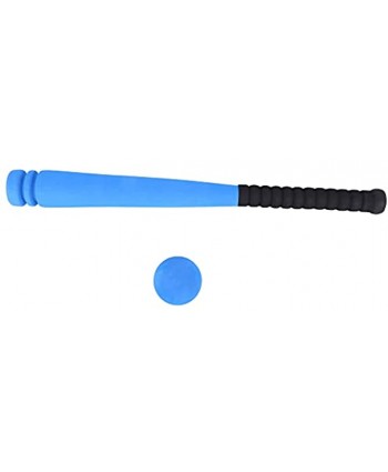 Lesueur Foam Baseball Bat with Baseball Toy Set for Children Age 3 to 5 Years Old,Blue