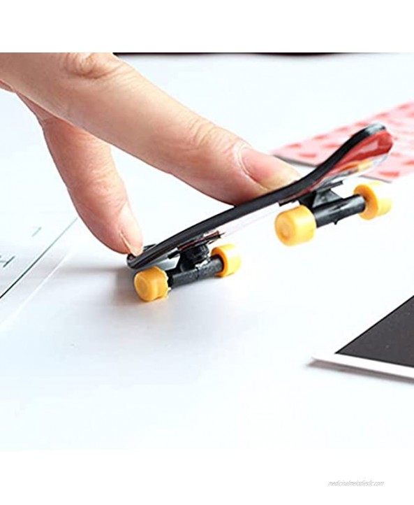 15 Packs Finger Skateboards for Kids Mini Skateboard Fingerboards Gifts for Kids Children Finger Skater