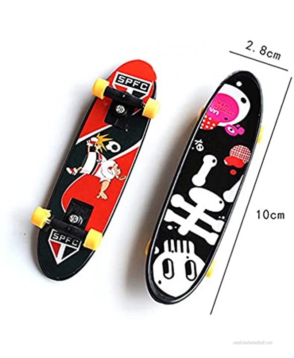 15 Packs Finger Skateboards for Kids Mini Skateboard Fingerboards Gifts for Kids Children Finger Skater