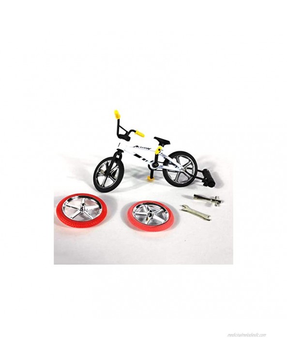 Anniston Kids Toys Mini Alloy BMX Finger Bicycle Model Bike Fans Kids Children Toy Gift Decoration Classic Toys for Baby Children Toddlers Boys & Girls Random Color