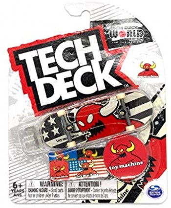 Fingerboard Tech Deck World Edition Limited Series Toy Machine American Monster